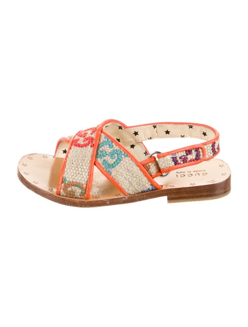 Gucci Printed Flat Sandal