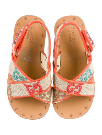 Gucci Printed Flat Sandal