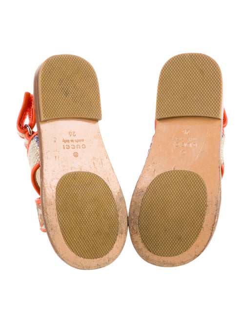 Gucci Printed Flat Sandal