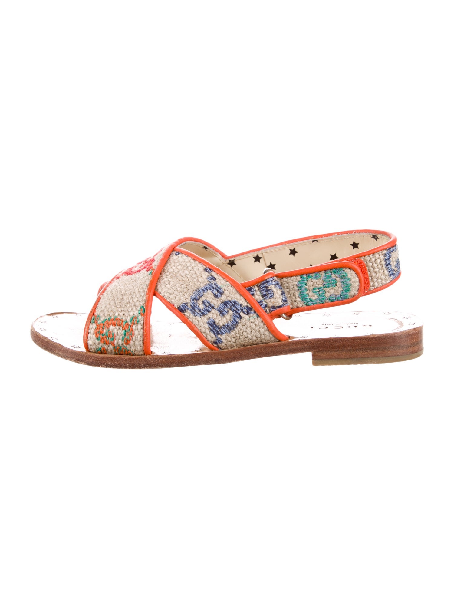 Gucci GG Canvas Sandals