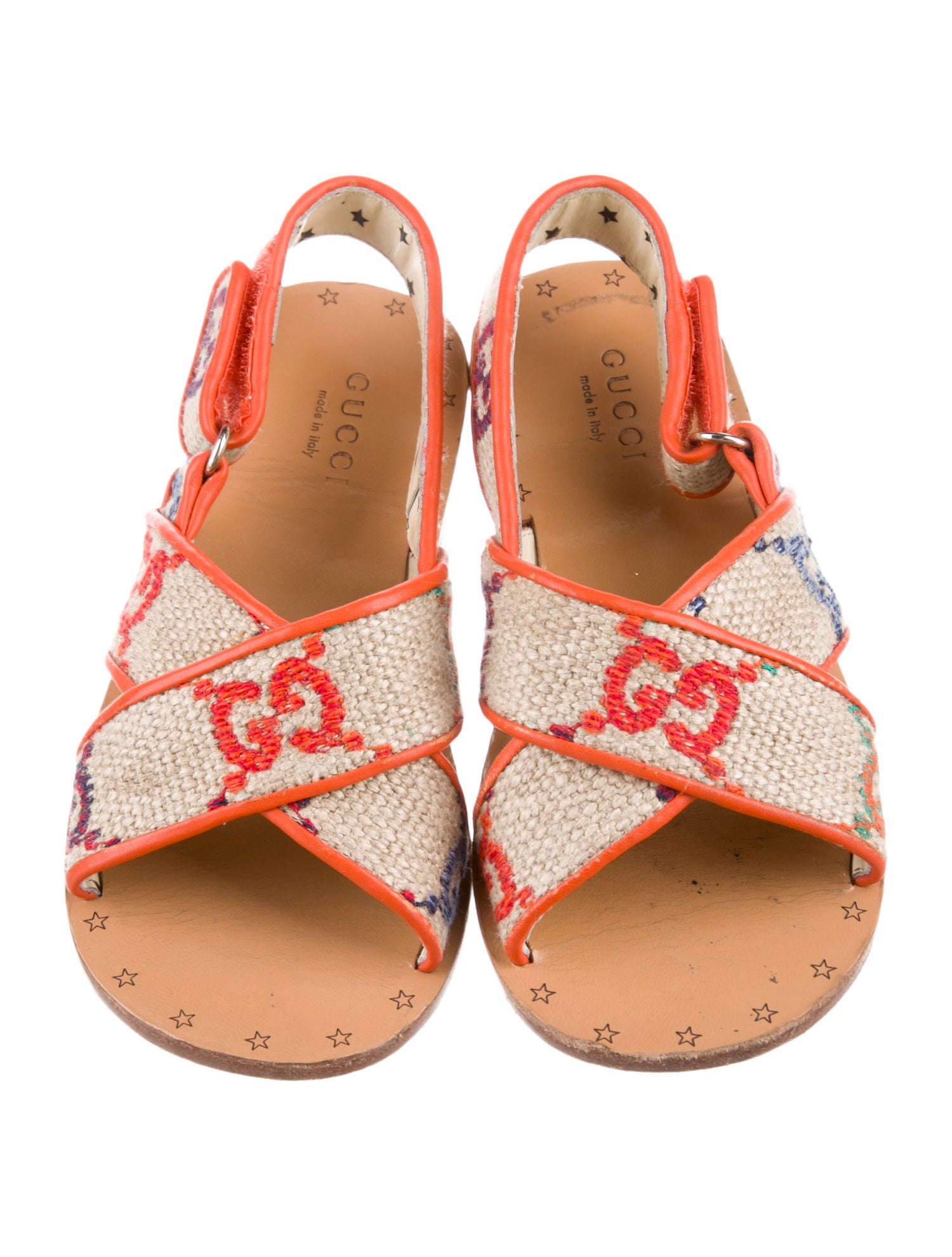 Gucci GG Canvas Sandals