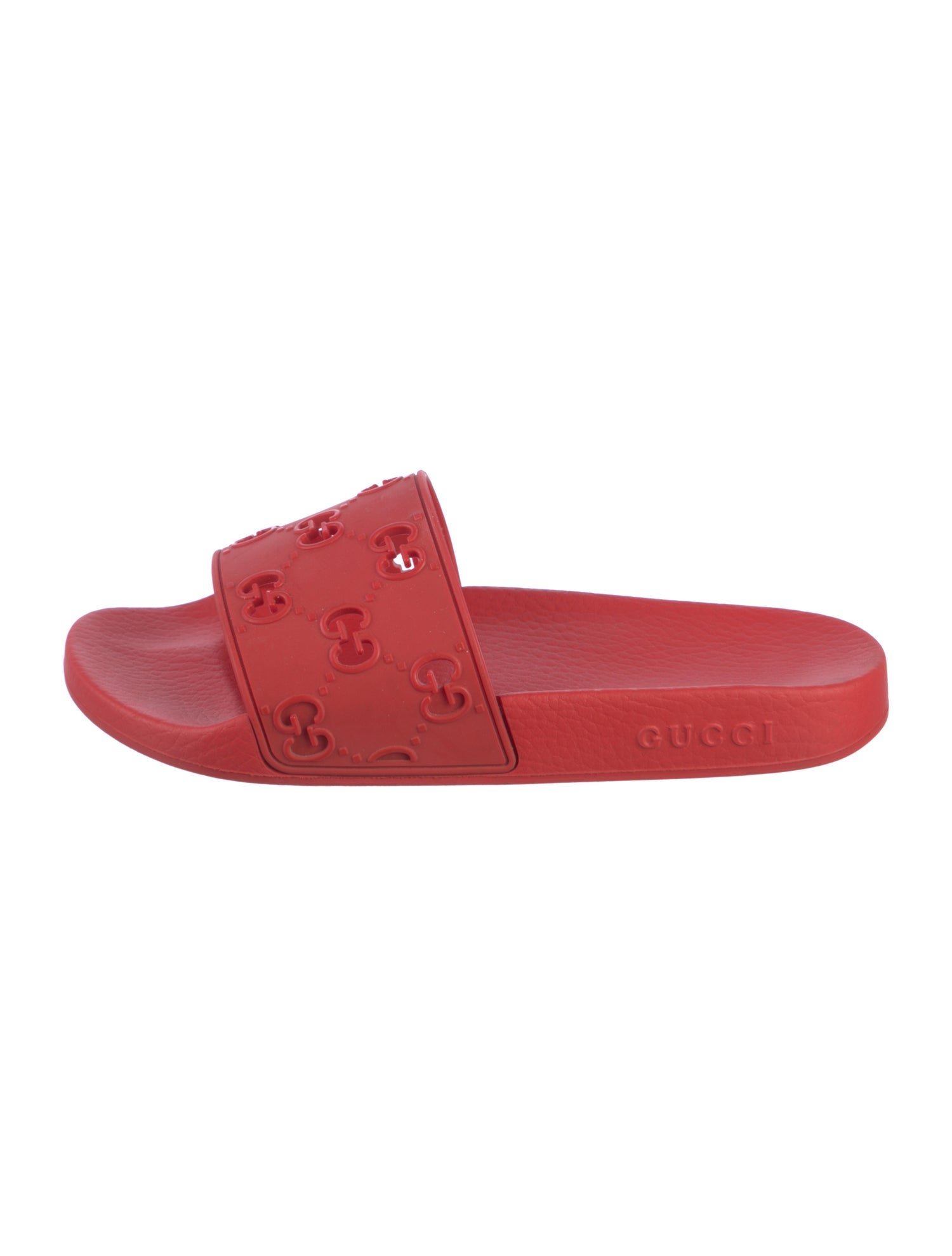 Gucci GG Logo Rubber Slides