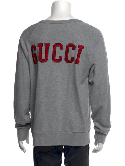 Gucci x MLB Graphic Print Crew Neck Sweatshirt