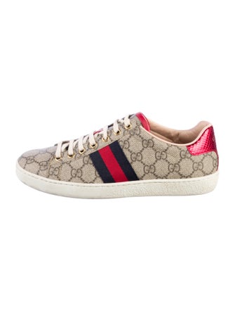 Gucci Sylvie Web Accent Sneakers