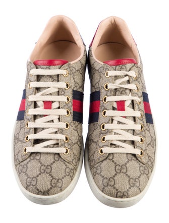 Gucci Sylvie Web Accent Sneakers