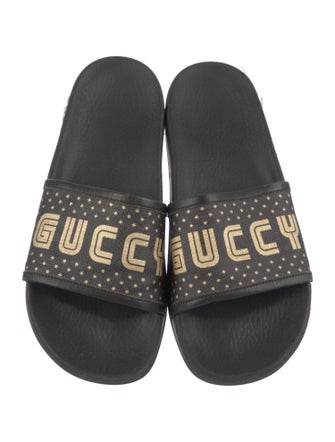 Gucci Printed Slides