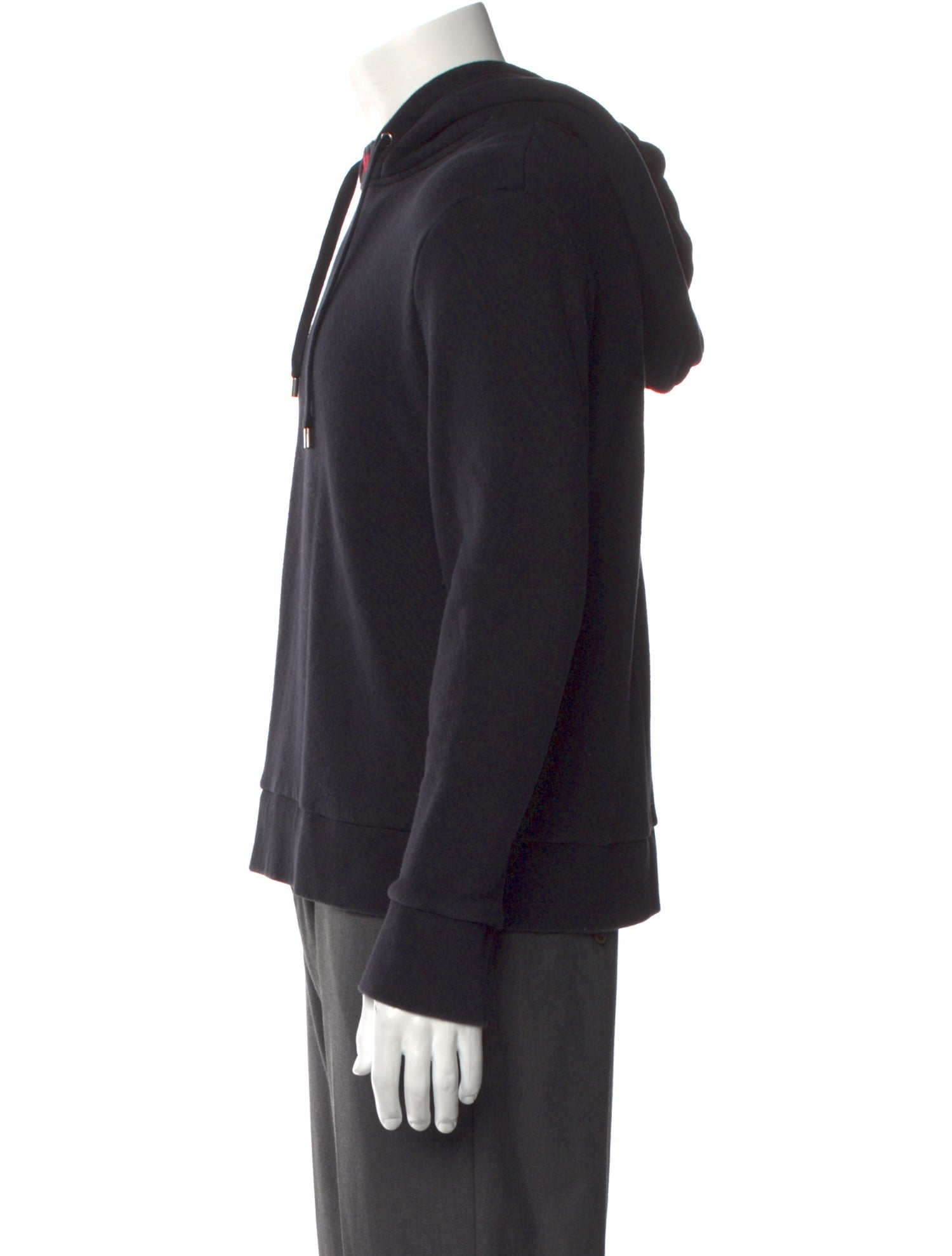 Gucci Web Accent Crew Neck Hoodie