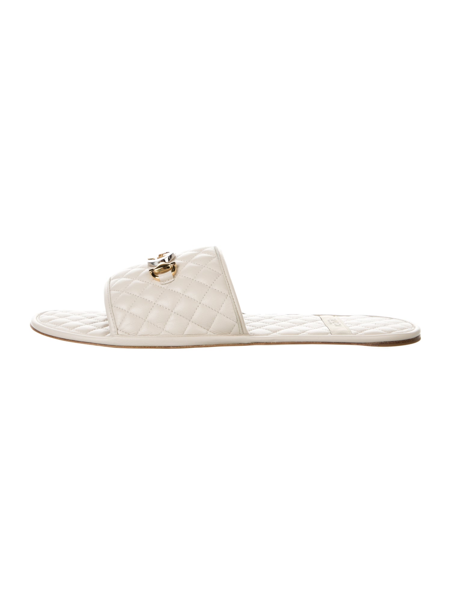 Gucci Leather Slides