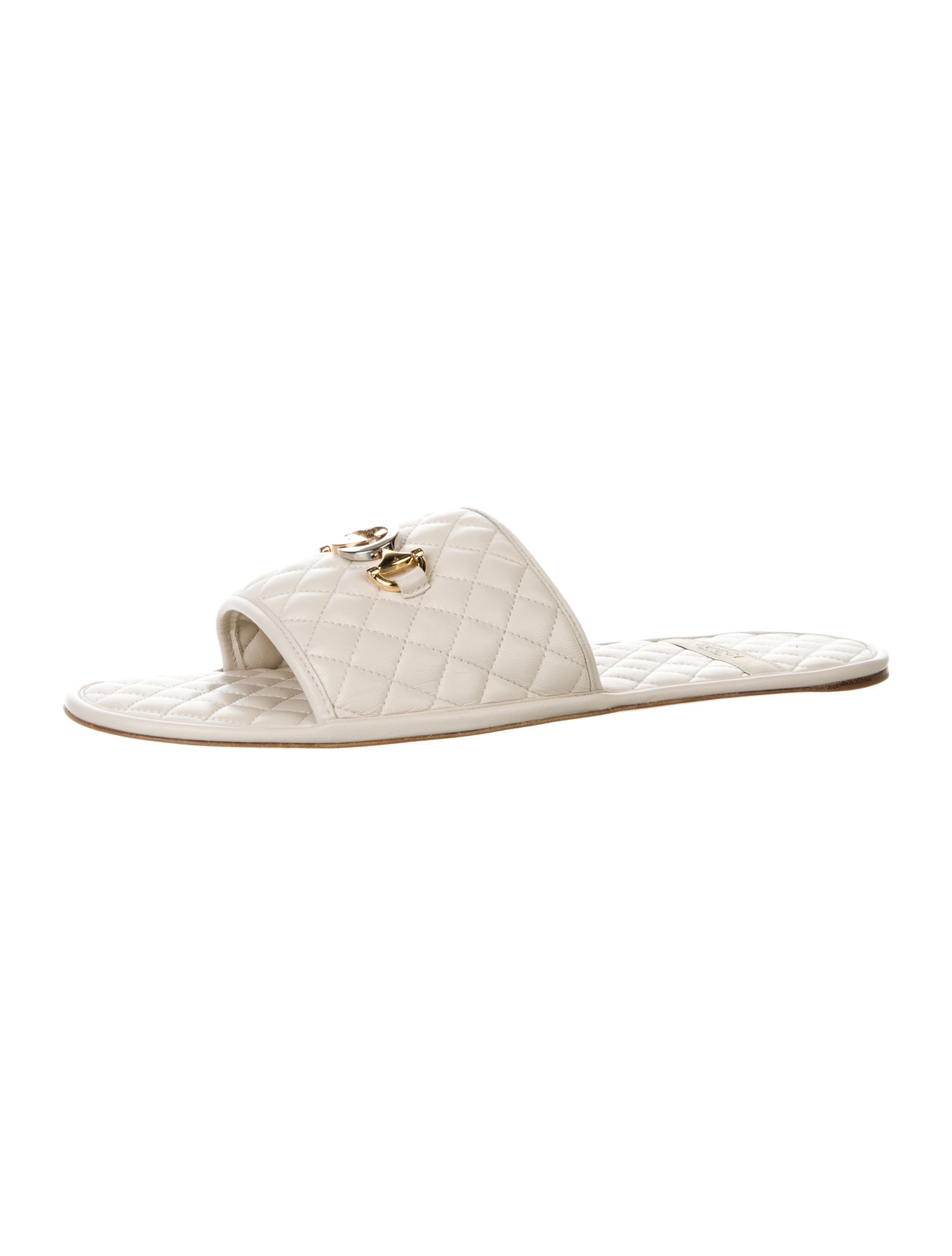 Gucci Leather Slides