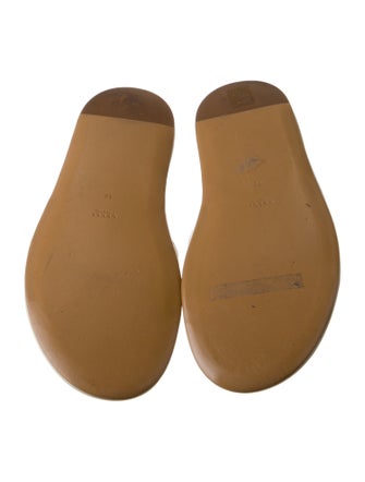 Gucci Leather Slides