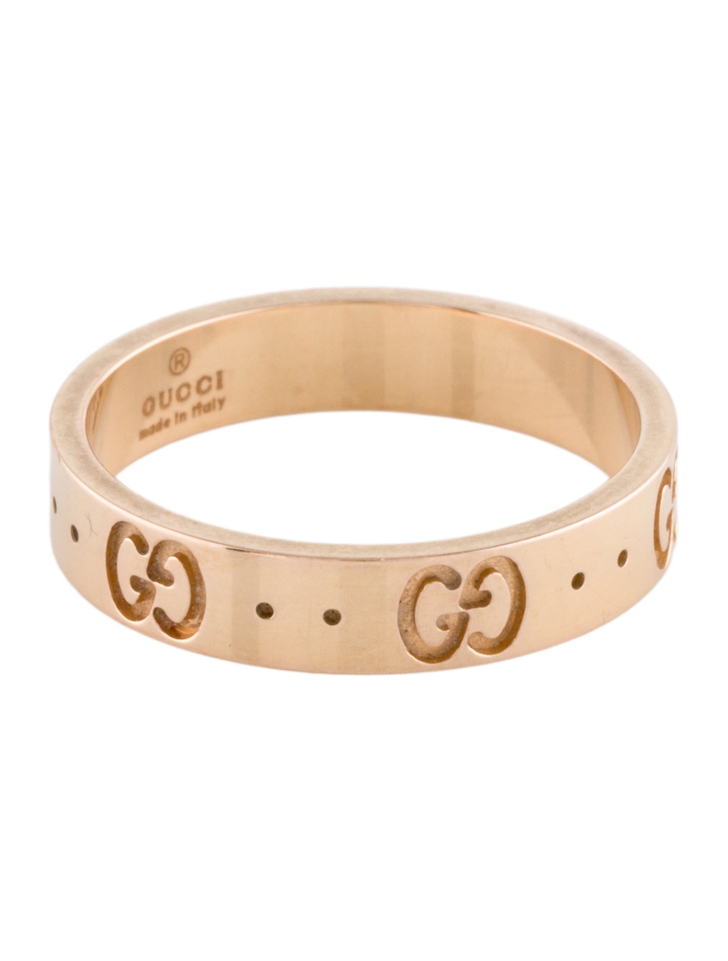 Gucci 18K Icon Thin Band
