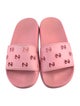 Gucci Rubber Cutout Accent Slides