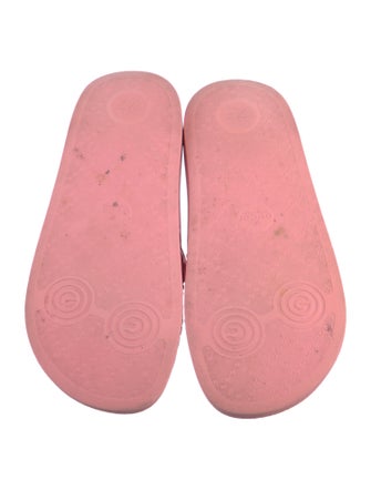 Gucci Rubber Cutout Accent Slides