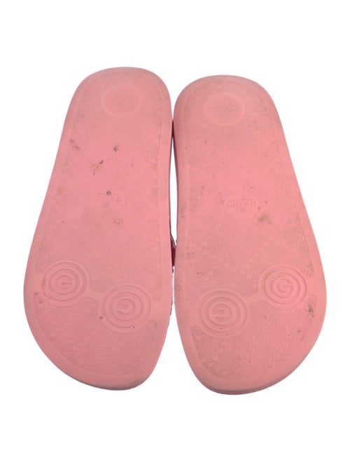 Gucci Rubber Cutout Accent Slides