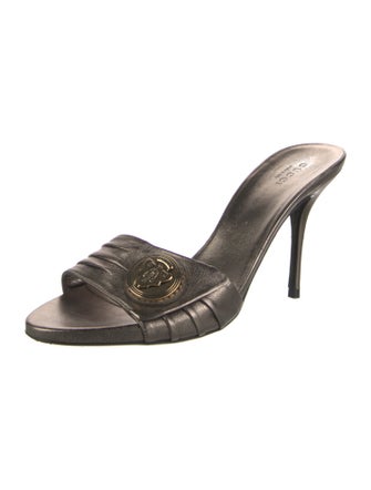 Gucci Leather Slides