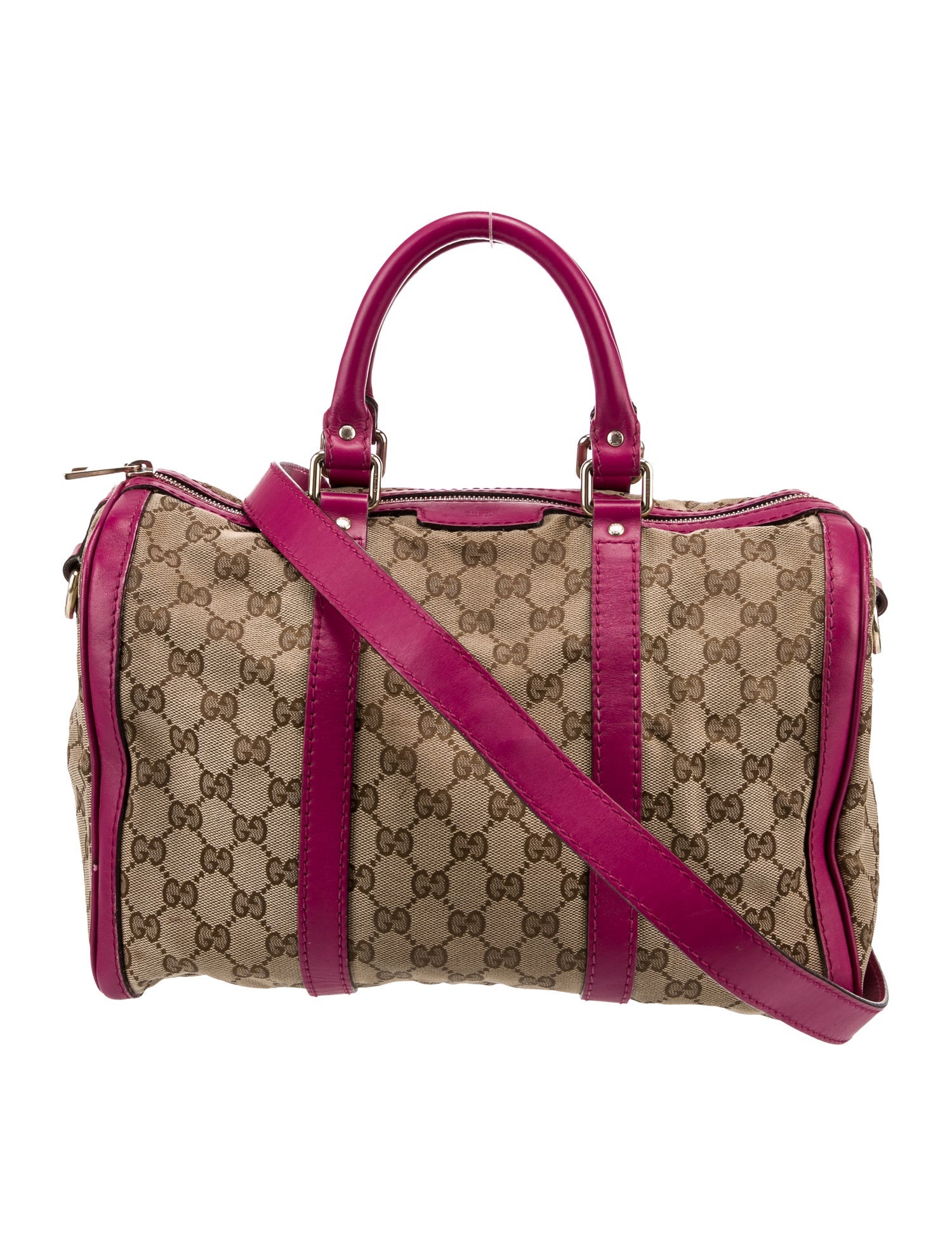 Gucci GG Canvas Boston Medium Vintage