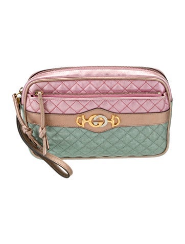 Gucci Clutches Interlocking G Horsebit Trapuntata Matelasse