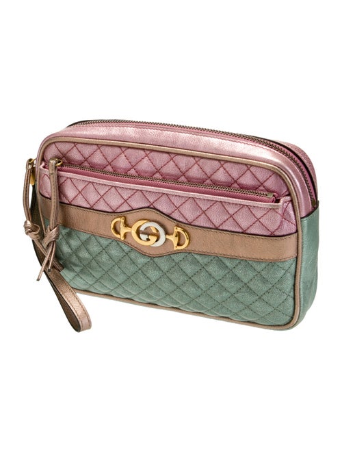 Gucci Interlocking G Horsebit Trapuntata Matelasse