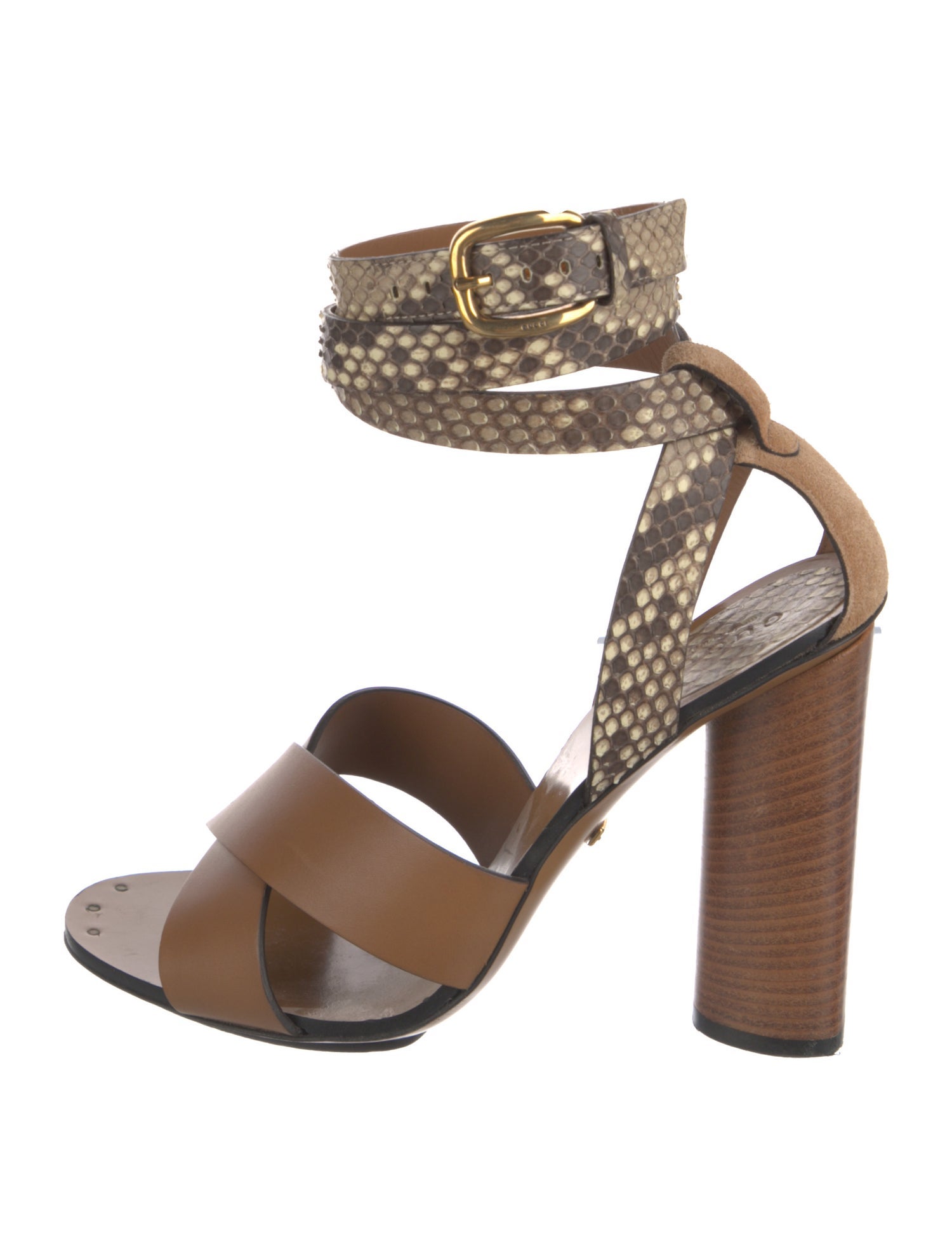 Gucci Leather Sandals