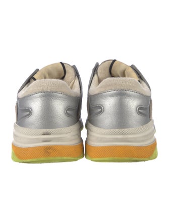 Gucci Mesh Graphic Print Sneakers