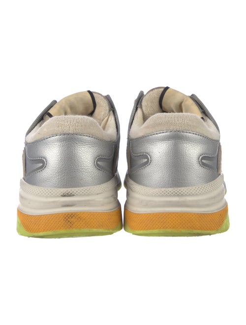 Gucci Mesh Graphic Print Sneakers