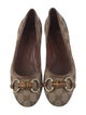 Gucci Canvas Printed Ballet Flats