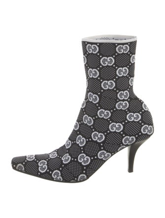 Gucci GG Logo Sock Boots