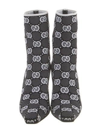 Gucci GG Logo Sock Boots