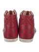 Gucci Leather Printed Sneakers