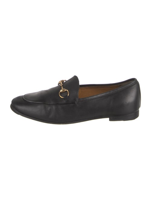 Gucci Horsebit Accent Leather Loafers