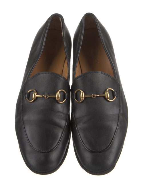 Gucci Horsebit Accent Leather Loafers