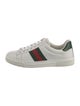 Gucci Web Accent Leather Sneakers