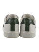 Gucci Web Accent Leather Sneakers