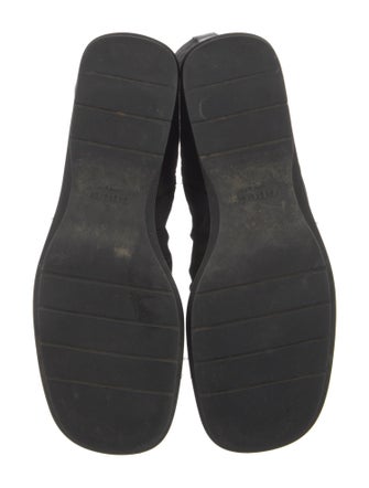 Gucci Web Accent Canvas Boots