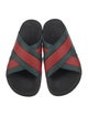 Gucci Web Accent Rubber Slides
