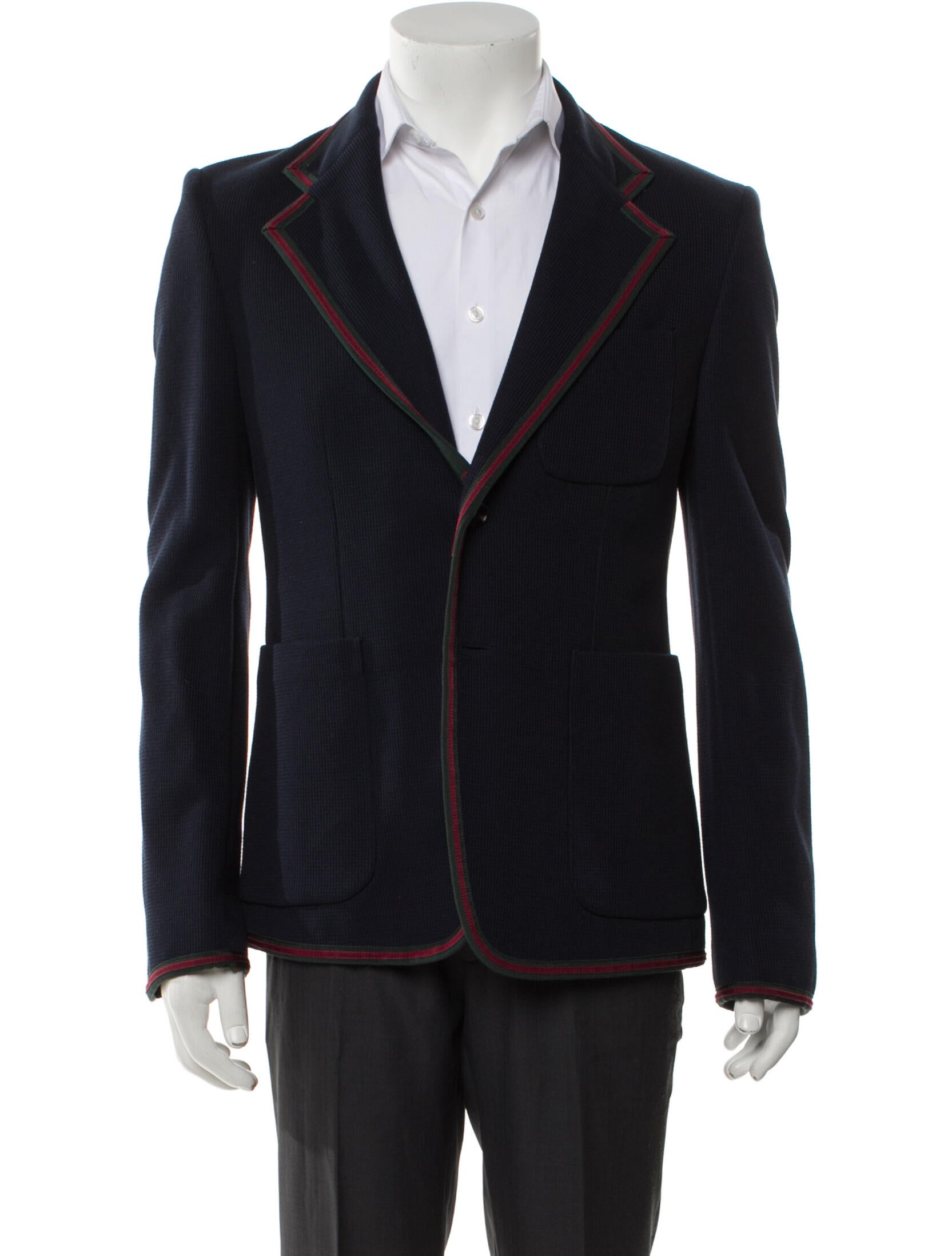 Gucci Web Accent Blazer