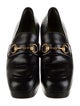 Gucci Horsebit Accent Leather Pumps