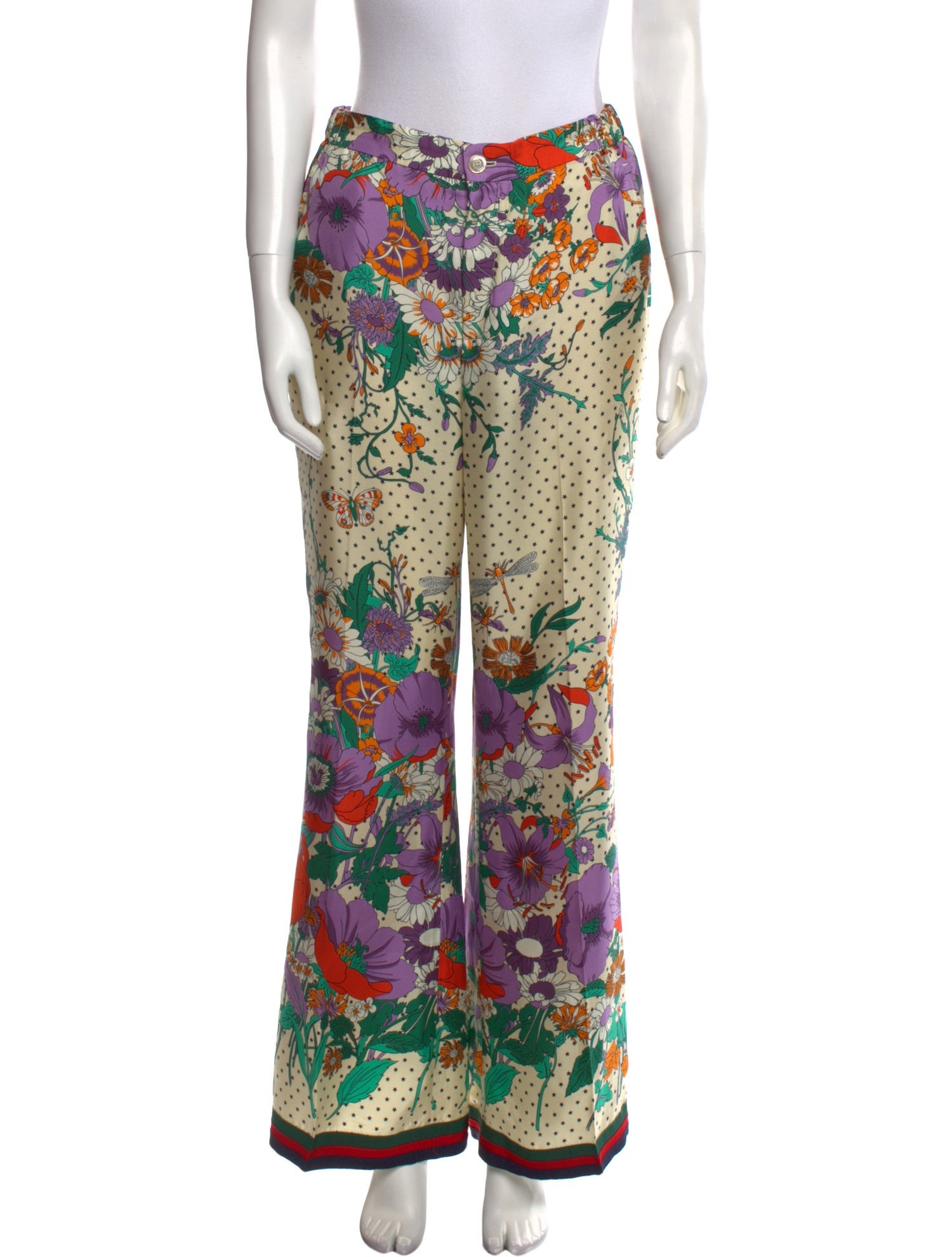 Gucci 2018 Wide Leg Pants