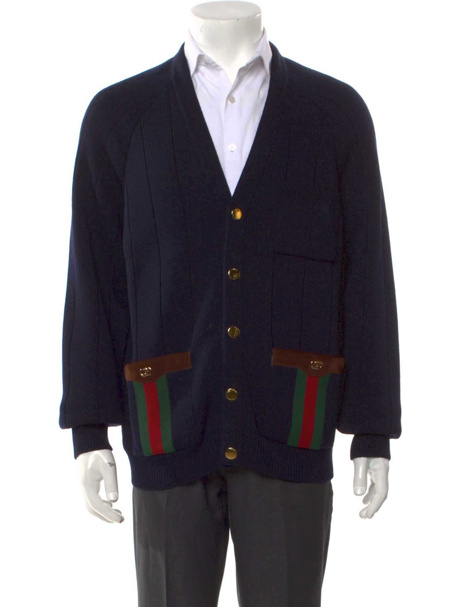 Gucci 2021 Web Accent Cardigan