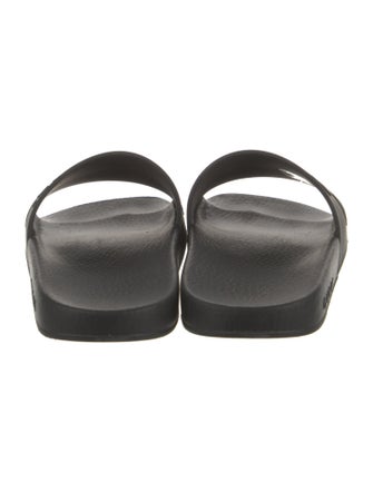 Gucci Interlocking G Logo Rubber Slides