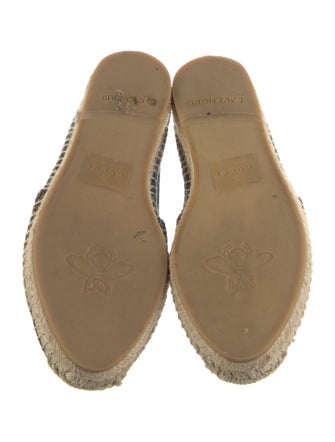 Gucci GG Denim Denim Espadrilles