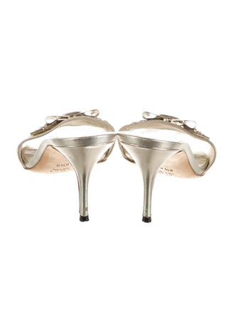 Gucci GG Signature Leather Slides