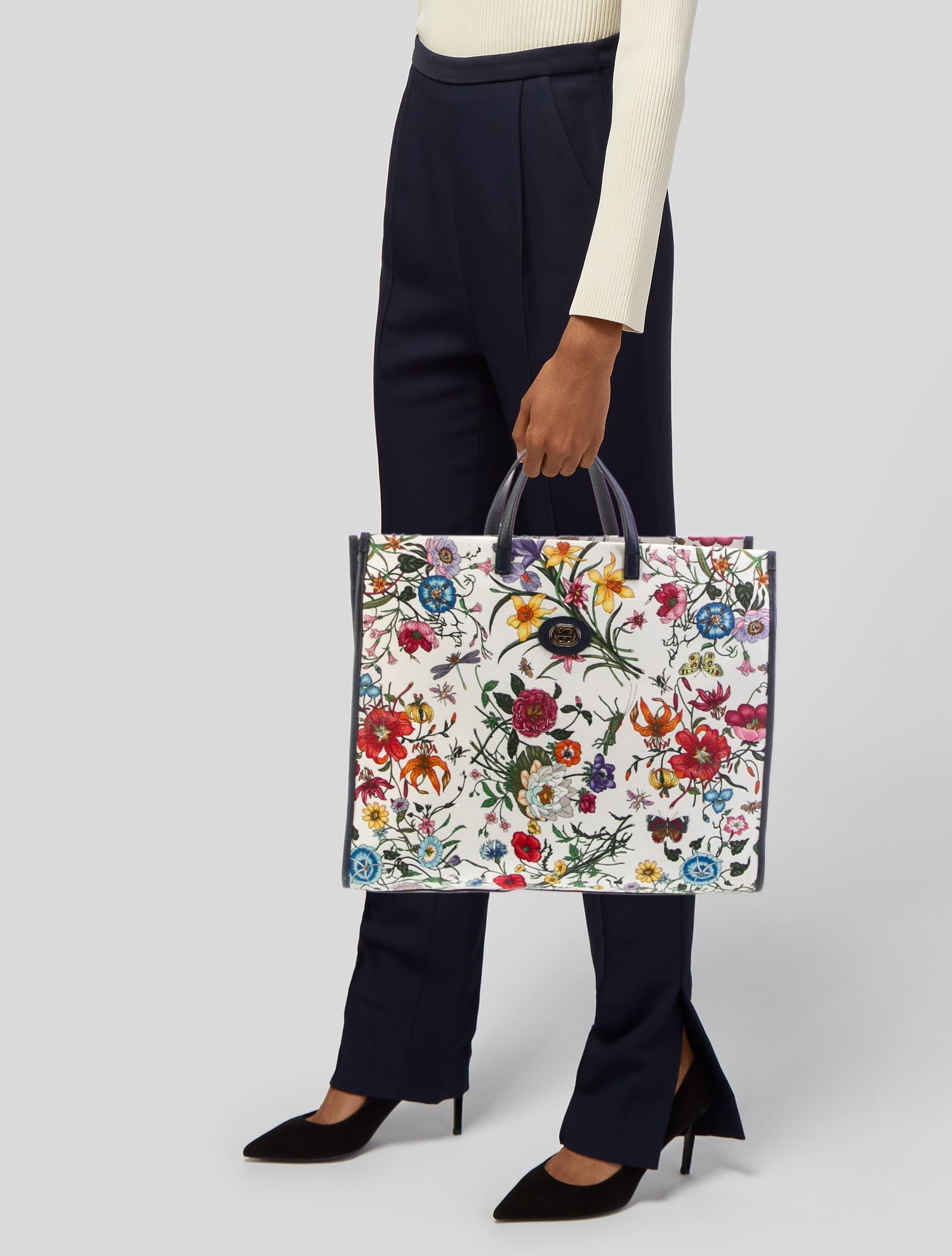 Gucci Flora Flora Tote Large