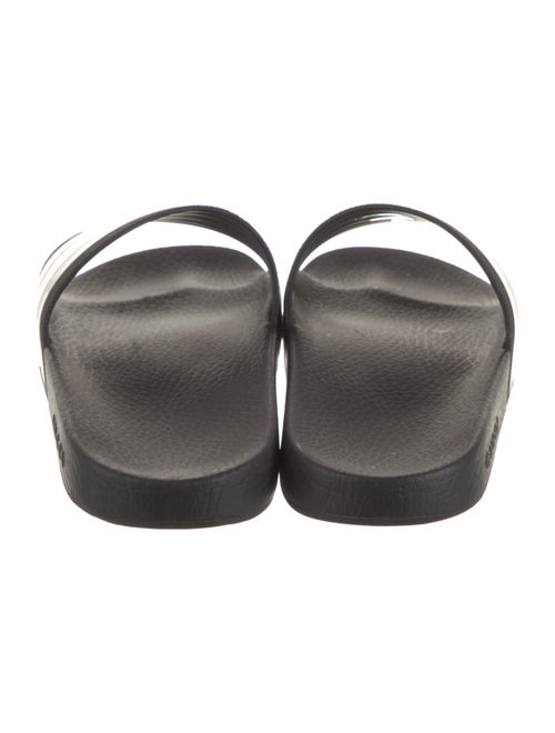 Gucci Web Accent Rubber Slides
