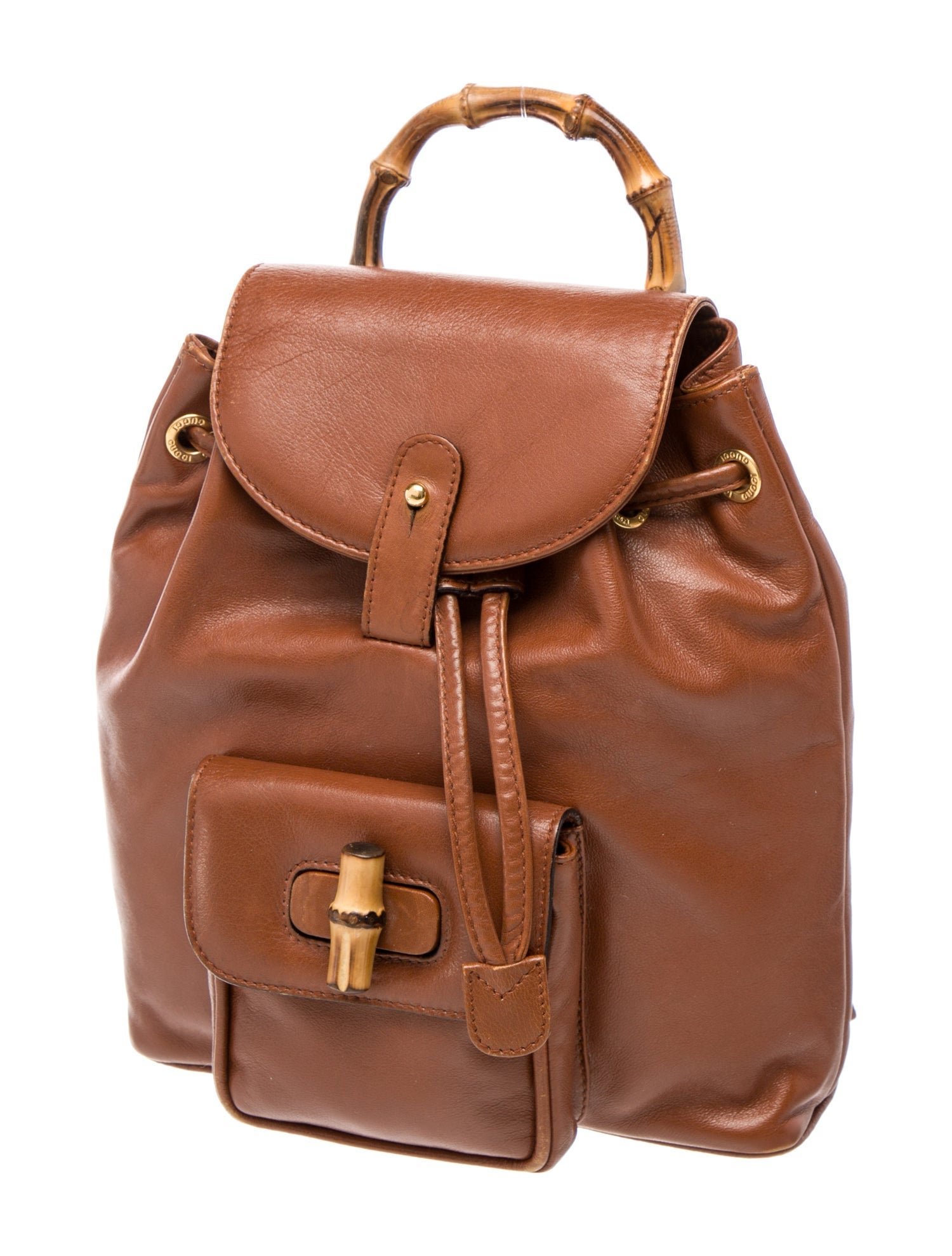 Gucci Bamboo Backpack Vintage