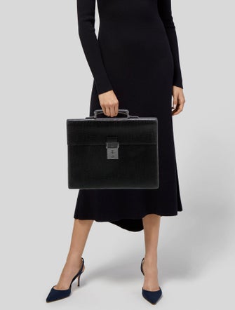 Gucci Leather Briefcase