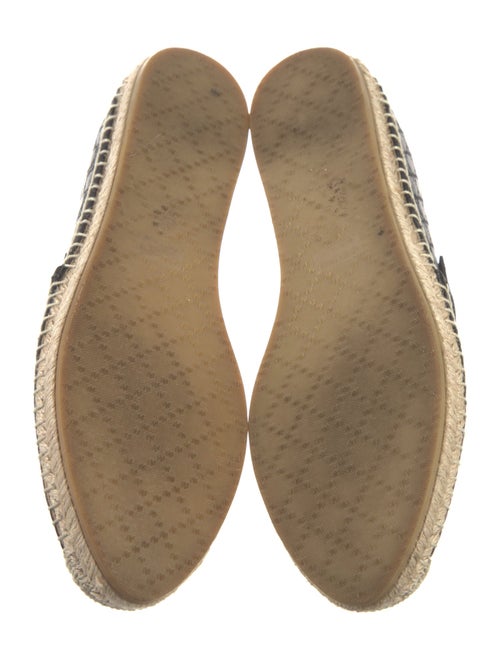 Gucci Microguccissima Pattern Leather Espadrilles