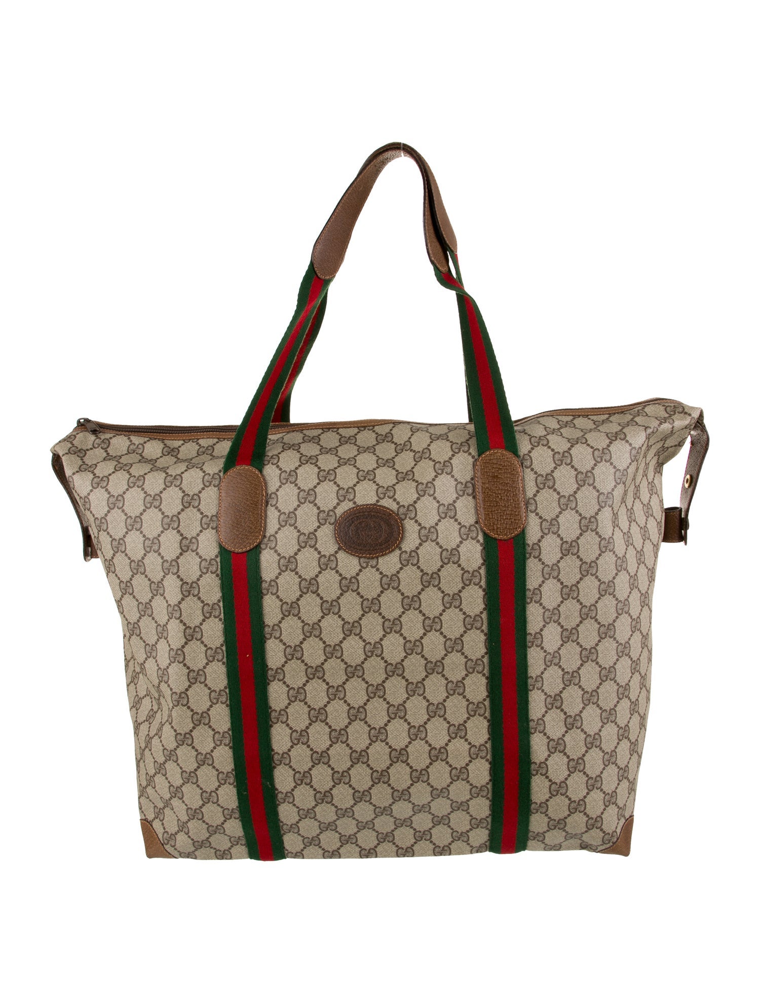 Gucci GG Supreme Weekender Bag Vintage