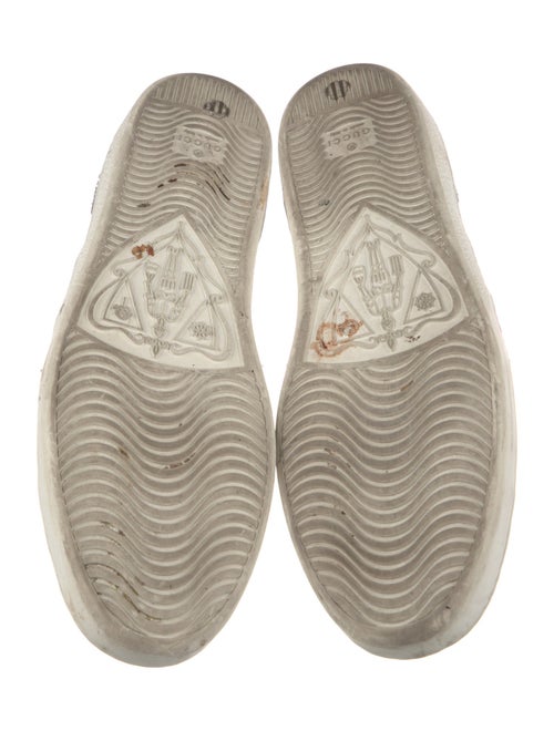 Gucci Glitter Colorblock Pattern Sneakers