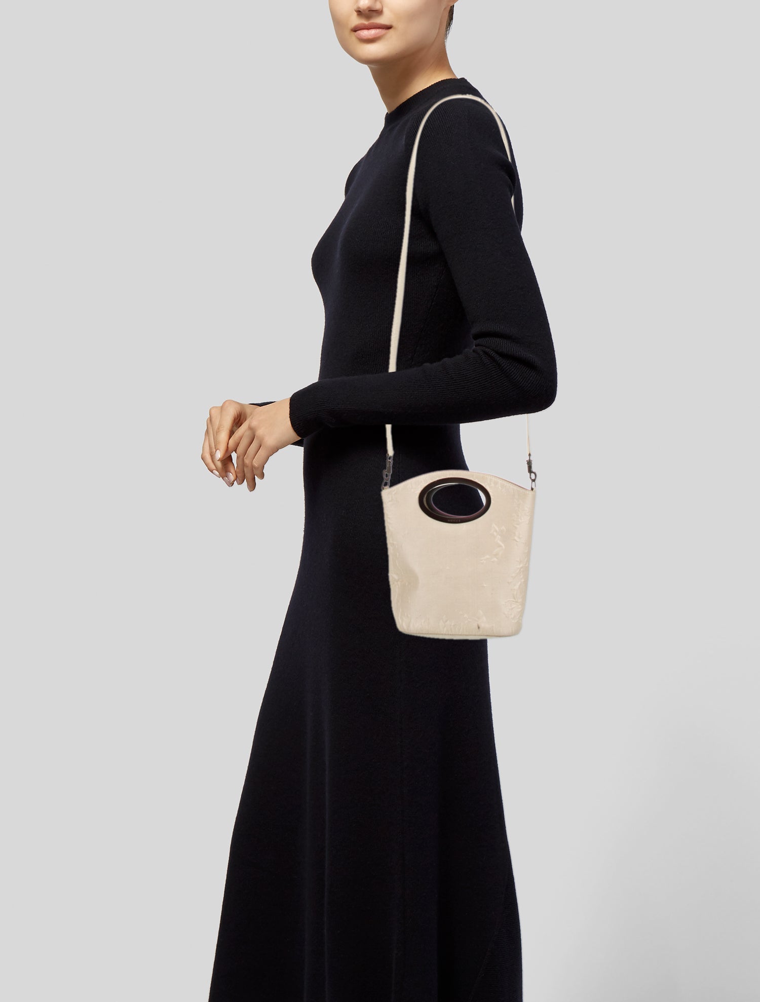 Gucci Nylon Top Handle Bag Vintage